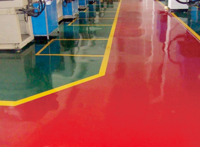 環氧砂漿涂裝地坪