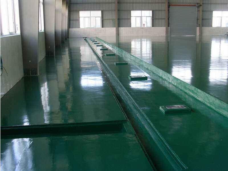上海虹橋污水處理廠環氧地坪